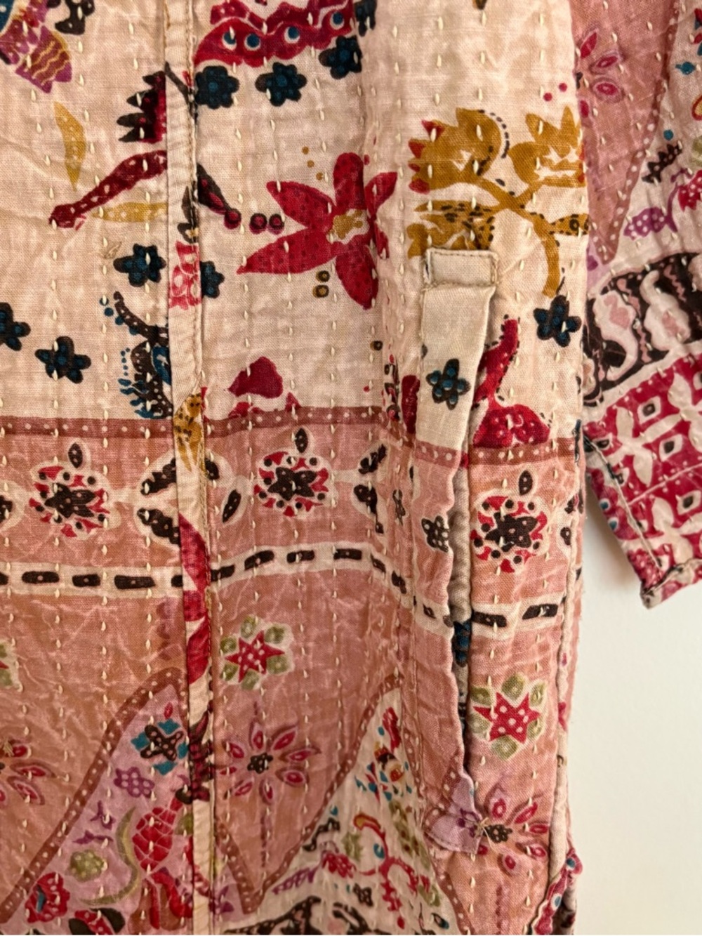 Mango Floral Quilted Jacket - Picture 3 of 4
